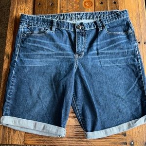 Calvin Klein Jean Boyfriend Shorts.